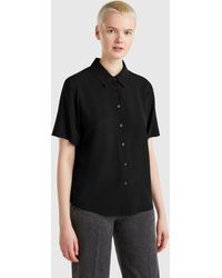 Benetton - Benetton, 3/4 Sleeve Shirt - Lyst