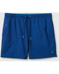Benetton - Benetton, Drawstring Swim Trunks - Lyst