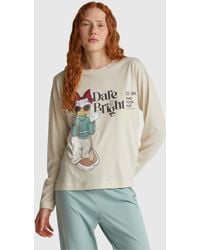 Benetton - Benetton, Maglia Con Stampa Disney Paperina, Taglia, Donna - Lyst