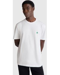 Benetton - Benetton, Basic Cotton T-Shirt - Lyst
