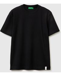 Benetton - Benetton, Regular Fit Crew Neck T-Shirt - Lyst
