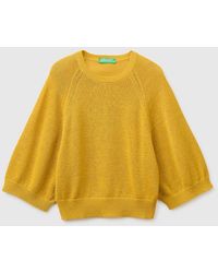 Benetton - Benetton, Oversized Sweater - Lyst