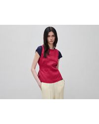 Benetton - Benetton, 100% Linen Tank Top With Strap - Lyst