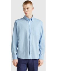 Benetton - Benetton, Regular Fit Button-Down Shirt - Lyst