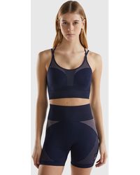 Benetton - Nahtloses Sportliches Bra-top - Lyst