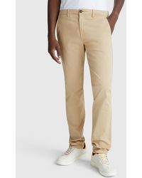 Benetton - Benetton, Slim Fit Cotton Chinos - Lyst