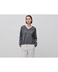 Benetton - Benetton, Knit Sweater With V-Neck - Lyst