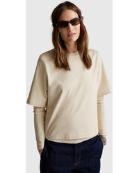 Benetton - Benetton, 100% Cotton Boxy Fit T-Shirt - Lyst
