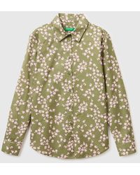 Benetton - Benetton, Patterned Shirt - Lyst