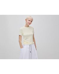 Benetton - Benetton, Slim Fit Ribbed T-Shirt - Lyst