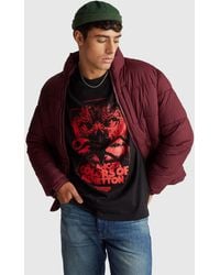 Benetton - Benetton, Camiseta Con Estampado De Stranger Things, Talla, Negro, Hombre - Lyst