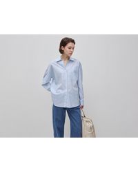 Benetton - Benetton, 100% Cotton Striped Shirt - Lyst