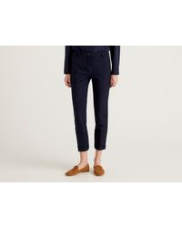Pantaloni skinny Benetton da donna - Fino al 8% di sconto | Lyst