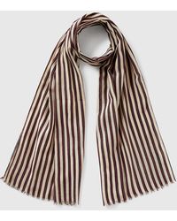 Benetton - Benetton, Pattern Scarf - Lyst