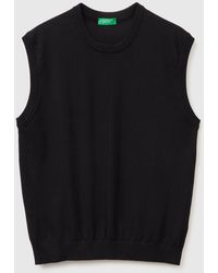 Benetton - Benetton, Vest - Lyst