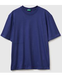 Benetton - Benetton, Short-Sleeved T-Shirt With Logo - Lyst