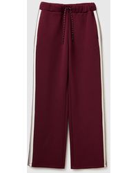 Benetton - Benetton, Trousers With Striped Side Bands - Lyst