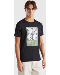 Benetton - Benetton, Regular Fit T-Shirt - Lyst