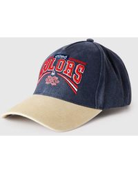 Benetton - Benetton, Baseball Cap With Embroidery - Lyst
