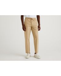 Pantaloni casual, eleganti e chino Benetton da uomo - Fino al 70% di sconto  | Lyst