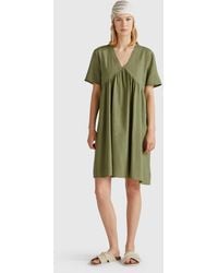 Benetton - Benetton, Loose Short Dress - Lyst