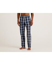 Pantalone 4DKH57CQ8 da Uomo di Benetton in Rosso | Lyst