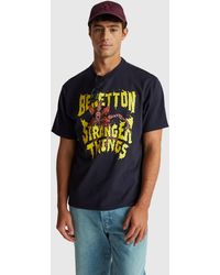 Benetton - Benetton, T-Shirt With Stranger Things Print - Lyst