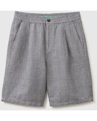 Benetton - Benetton, Regular Fit Bermuda Shorts - Lyst
