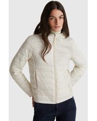 Benetton - Benetton, Slim Fit Padded Jacket - Lyst