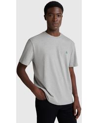 Benetton - Benetton, Basic Cotton T-Shirt - Lyst