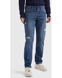 Benetton - Jeans Straight-fit - Lyst