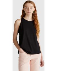 Benetton - Benetton, Halter Tank Top - Lyst