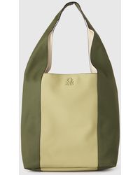 Benetton - Benetton, Reversible Hobo Bag - Lyst