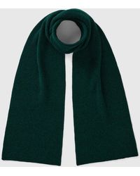 Benetton - Scarf In Wool And Cashmere Blend - Lyst
