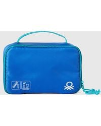 Benetton Blue Travel Bag 