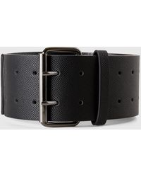 Benetton - High Waist Belt In Imitation Leather - Lyst