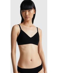 Benetton - Benetton, Triangle Bra Without Padding - Lyst