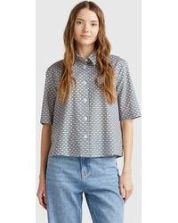 Benetton - Benetton, Patterned Shirt - Lyst