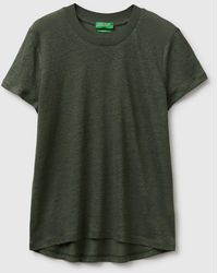 Benetton - Benetton, Crew Neck T-Shirt - Lyst