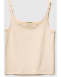 Benetton - Benetton, Slim-Fit Top - Lyst