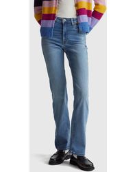 Benetton - Benetton, Bootcut Jeans - Lyst