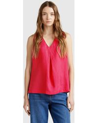 Benetton - Benetton, Sleeveless Blouse - Lyst