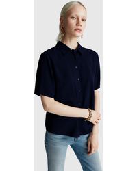 Benetton - Benetton, 3/4 Sleeve Shirt - Lyst