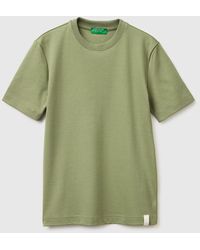 Benetton - Benetton, Regular Fit Crew Neck T-Shirt - Lyst