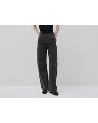 Benetton - Benetton, Wide Fit Jeans With Rhinestones - Lyst