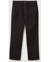 Benetton - Benetton, Straight Fit Chinos - Lyst