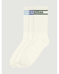 Ben Sherman - 3 Pack Ivy Rib Sock In White - Lyst