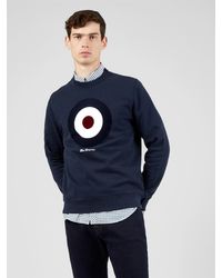 Ben Sherman - Signature Organic Cotton Target Sweatshirt - Lyst