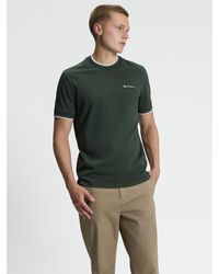 Ben Sherman - Short Sleeve Ringer Tshirt In - Lyst