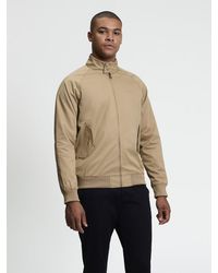 Ben Sherman - Signature Harrington In Sand - Lyst
